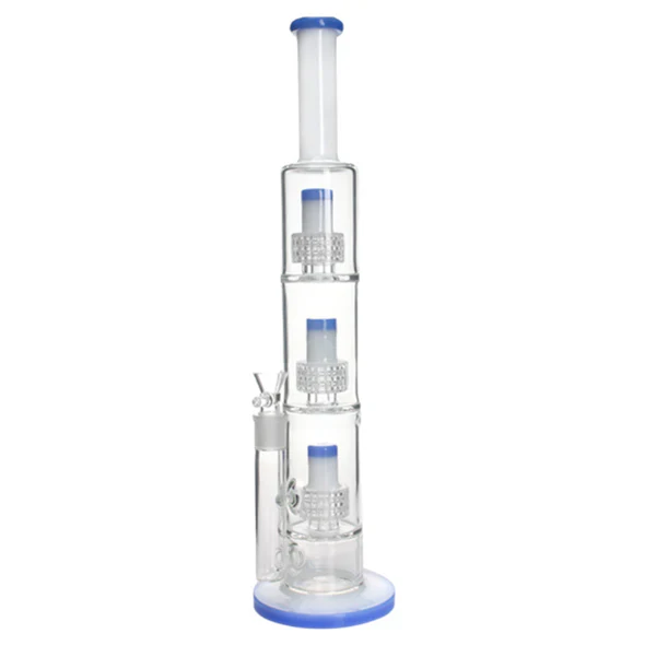 Triple Shower Head 18" Perc Bong - Image 4