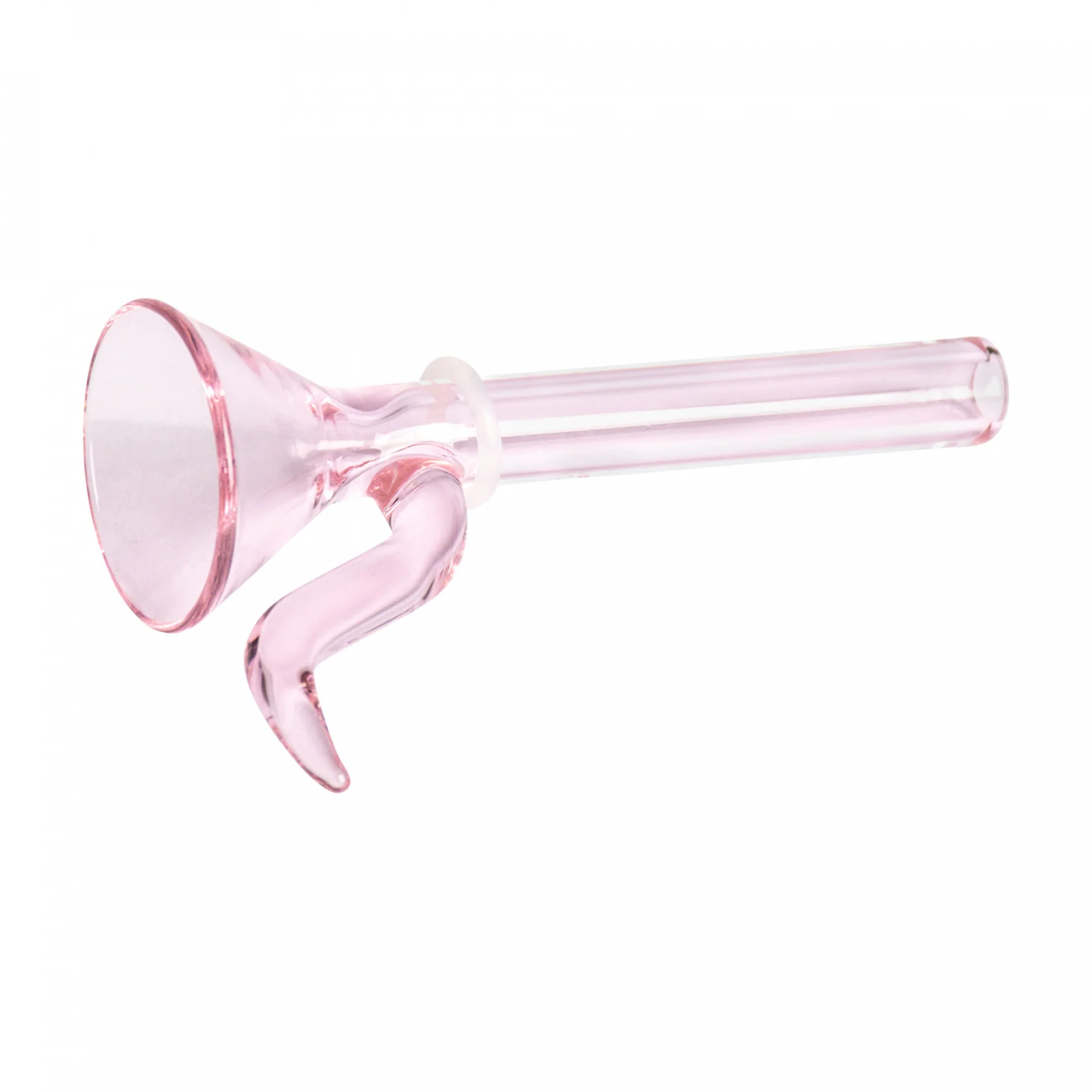 Red Eye Glass 3.5" Long 9mm Cone Heavy Wall Pull-Out Bong Bowl - Image 3