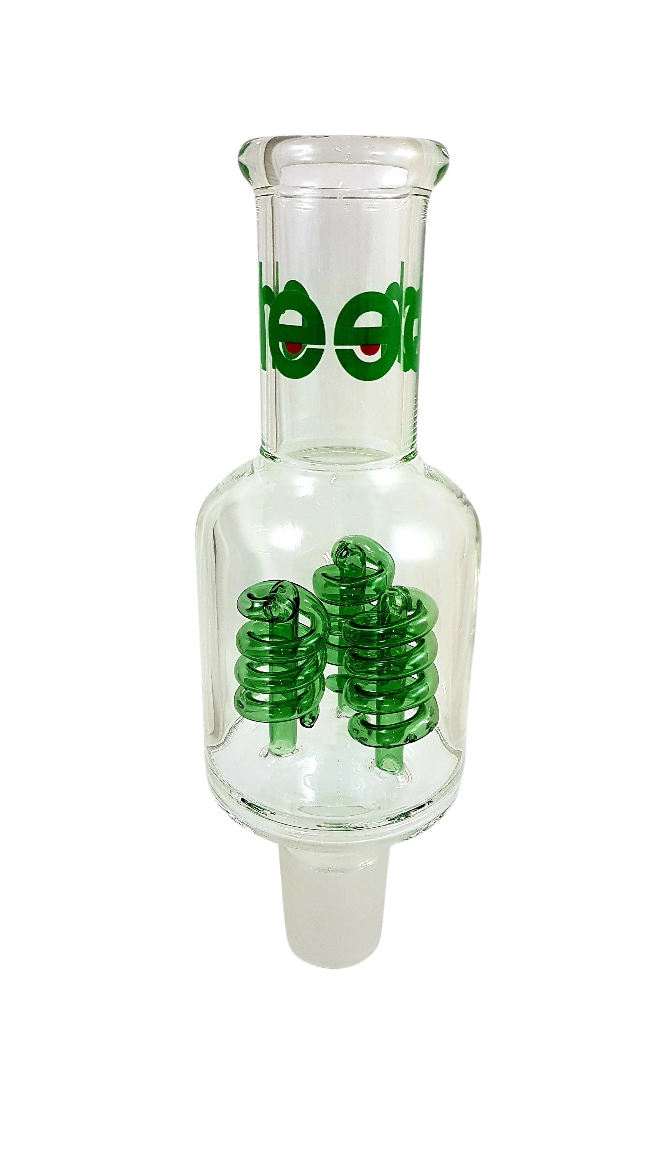 Cheech Glass 12" Tall Triple Coils Build-a-Bong Top - Image 3