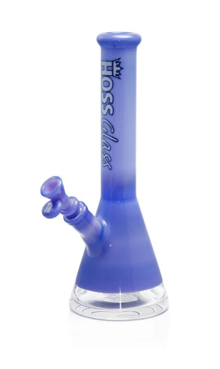 HOSS 12" Tall Mini Beaker Bong w/ Window Base - Image 4