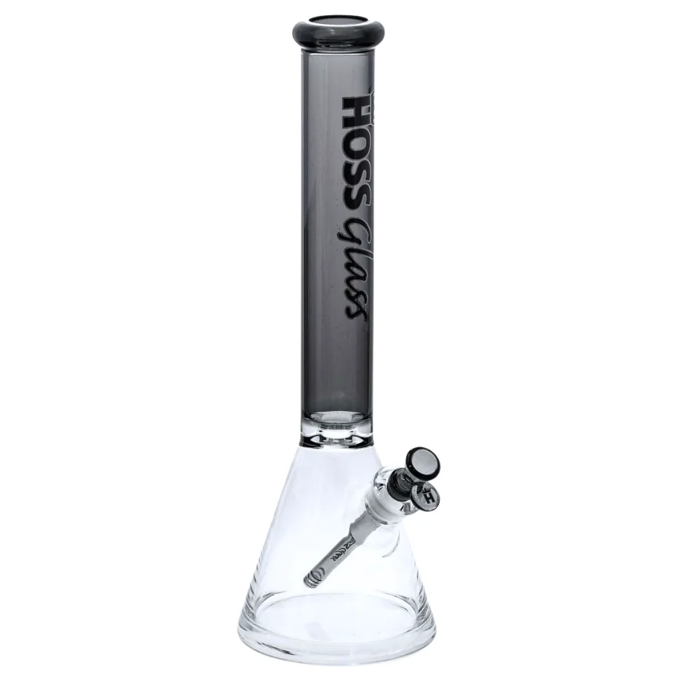 Hoss Glass 18" 7mm Thick Beaker w/ Colored Top - Image 7
