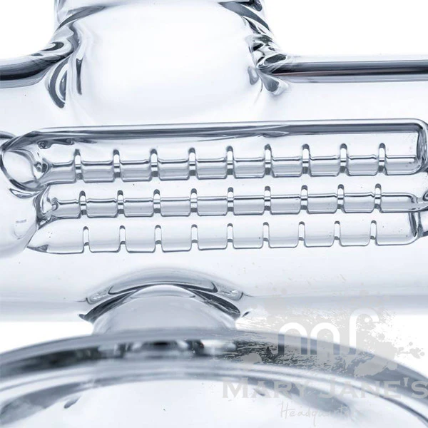 HOSS 8.5" Tall Triple Inline Perc Build-a-Bong Base - Image 3