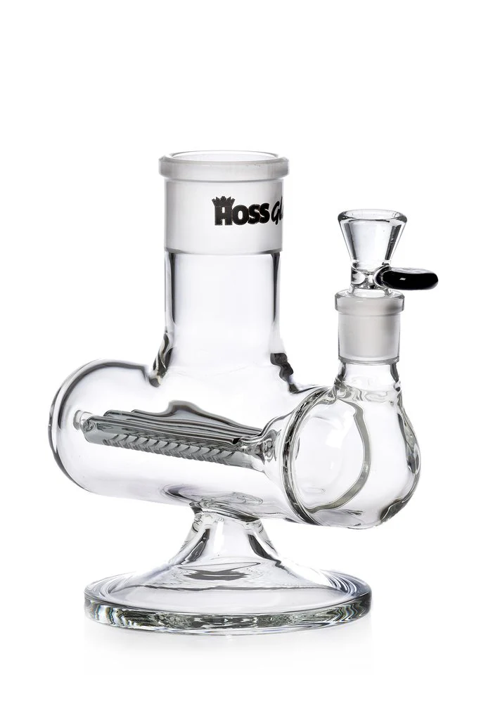 HOSS 8.5" Tall Triple Inline Perc Build-a-Bong Base - Image 5
