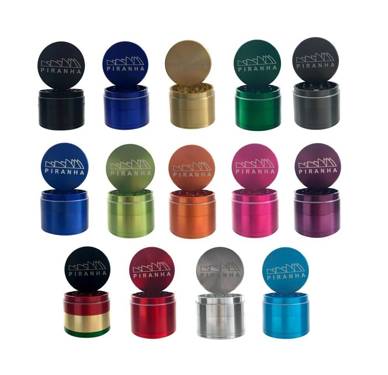 Piranha 4-Piece Grinders - Image 3