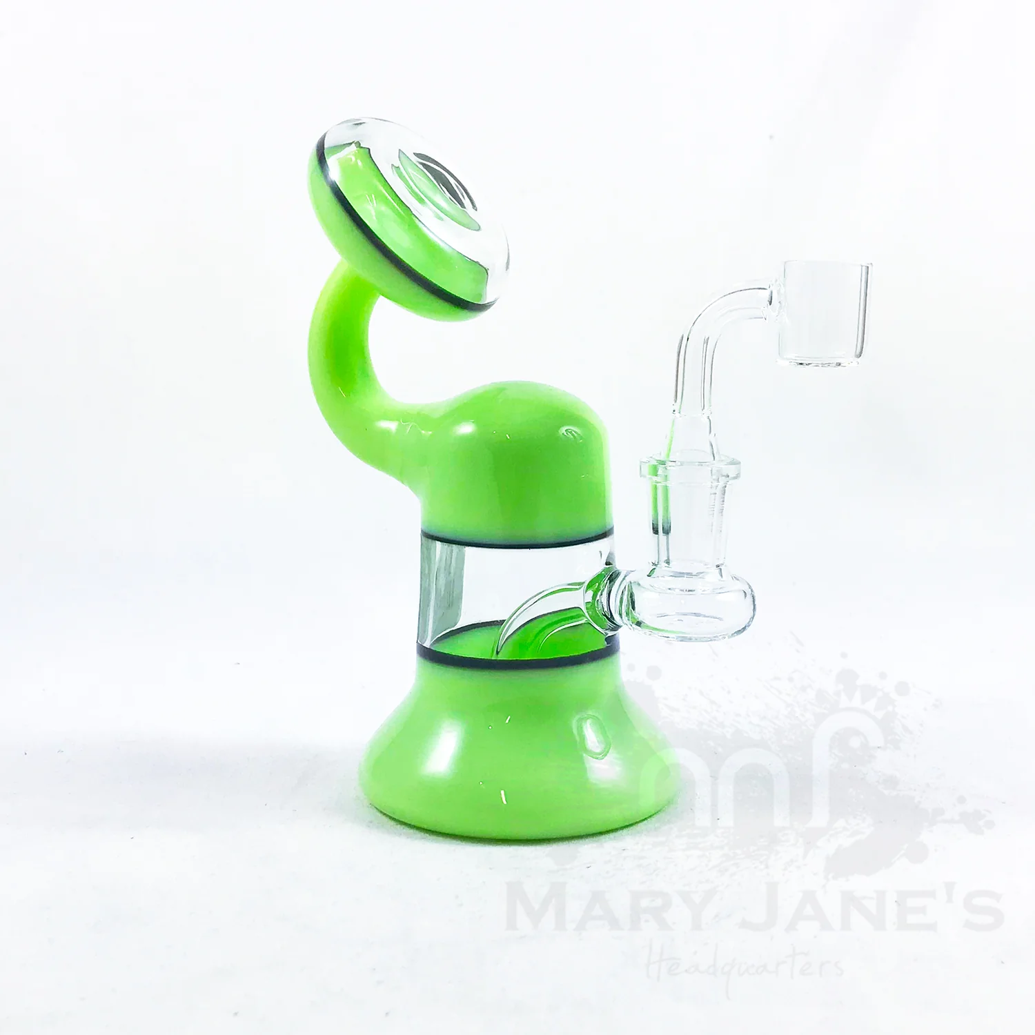 Red Eye Glass 7" Tall Orpheum Dab Rig - Image 4
