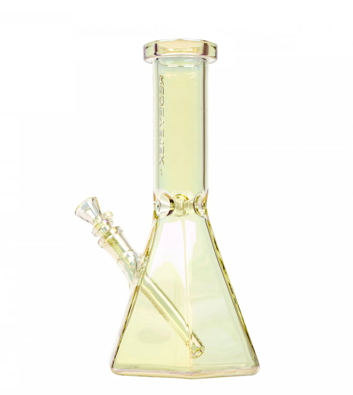 Red Eye Tek 12" Terminator Finish Hex Base Beaker Tube Bong - Image 4