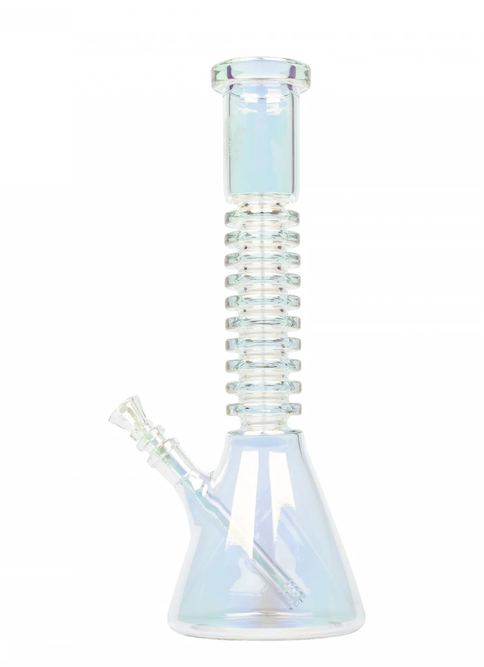 Red Eye Tek 15" Tall Metallic Terminator Finish Radiation Beaker Tube Bong - Image 3