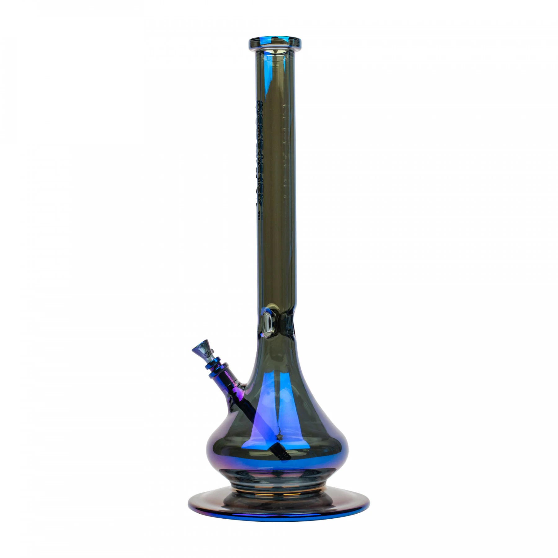 Red Eye Tek 24" Tall Terminator Iridescent Finish Mega Tube Bong w/ XL Base - Image 4