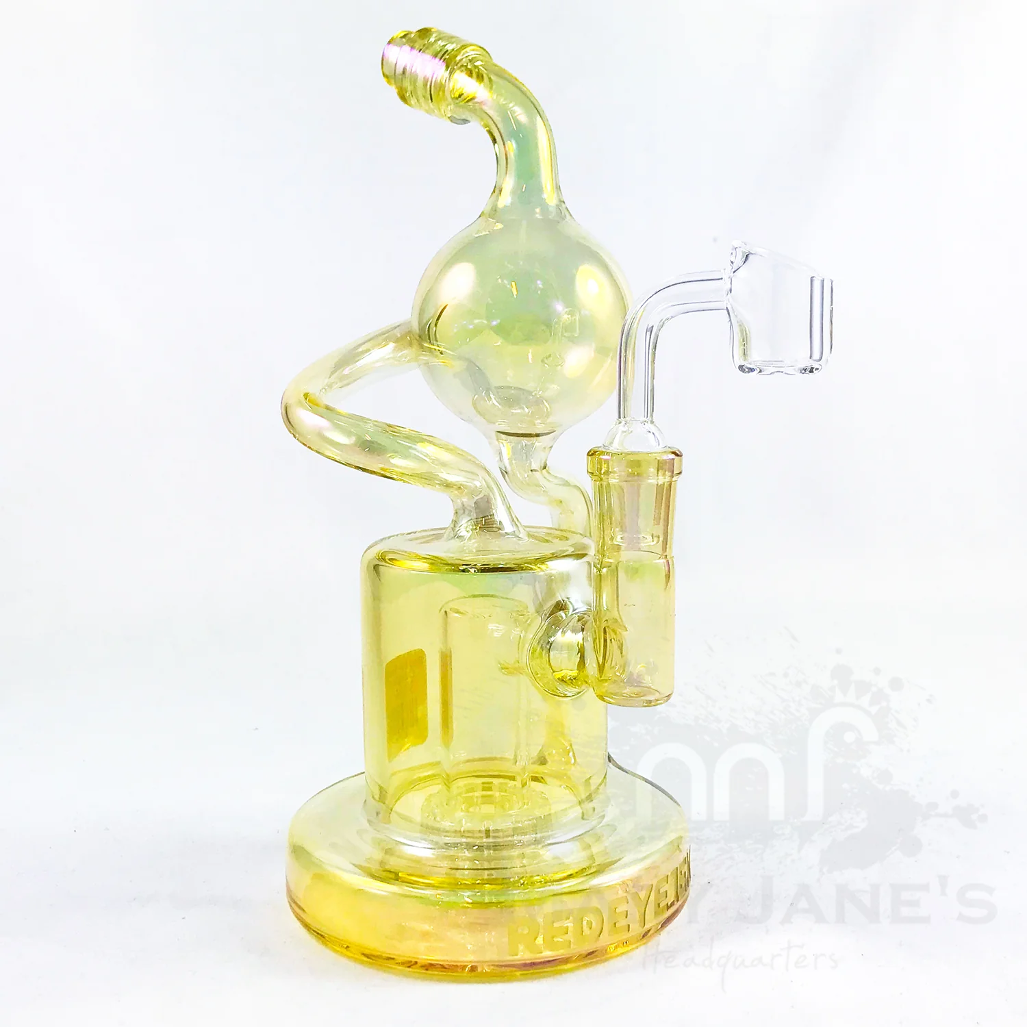 Red Eye Tek 8.5" Tall Metalic Terminator Finish Aorta Dab Rig - Image 3