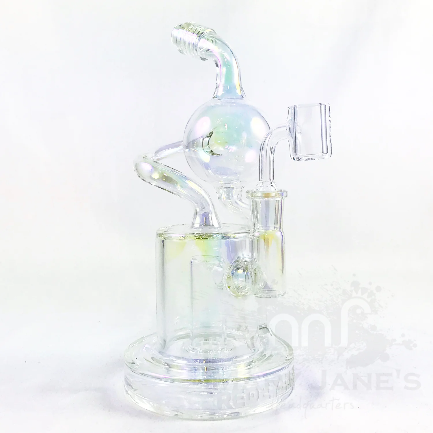 Red Eye Tek 8.5" Tall Metalic Terminator Finish Aorta Dab Rig - Image 4
