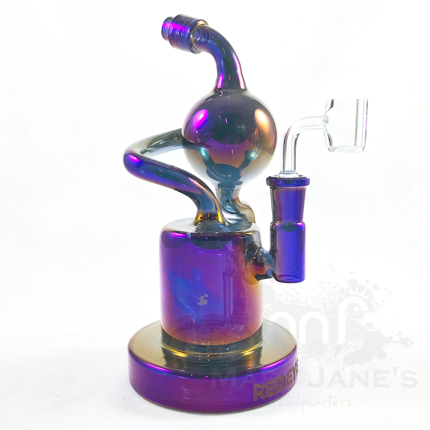 Red Eye Tek 8.5" Tall Metalic Terminator Finish Aorta Dab Rig - Image 5