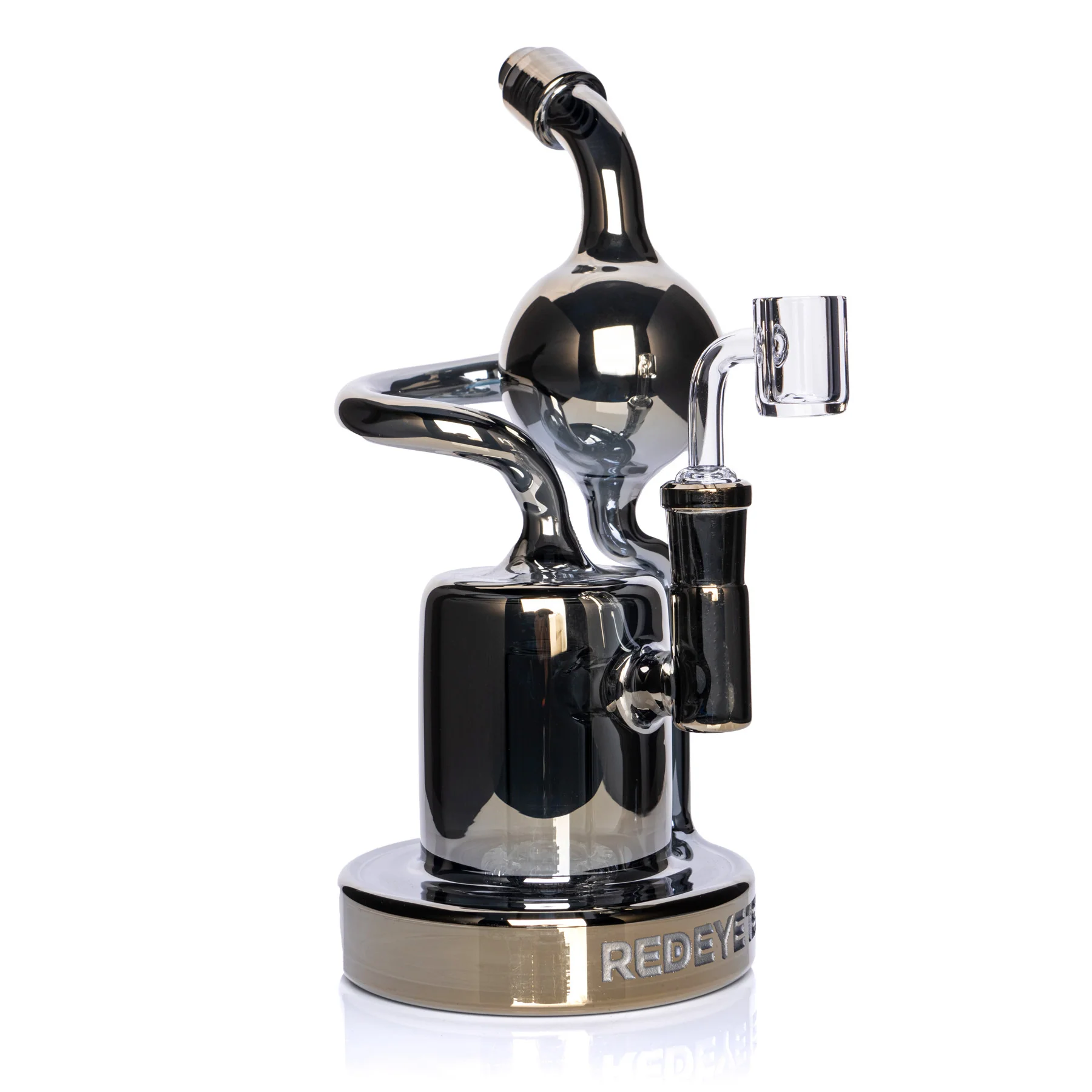 Red Eye Tek 8.5" Tall Metalic Terminator Finish Aorta Dab Rig - Image 7